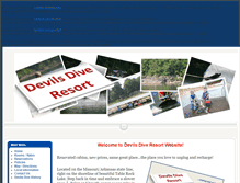 Tablet Screenshot of devilsdive.com